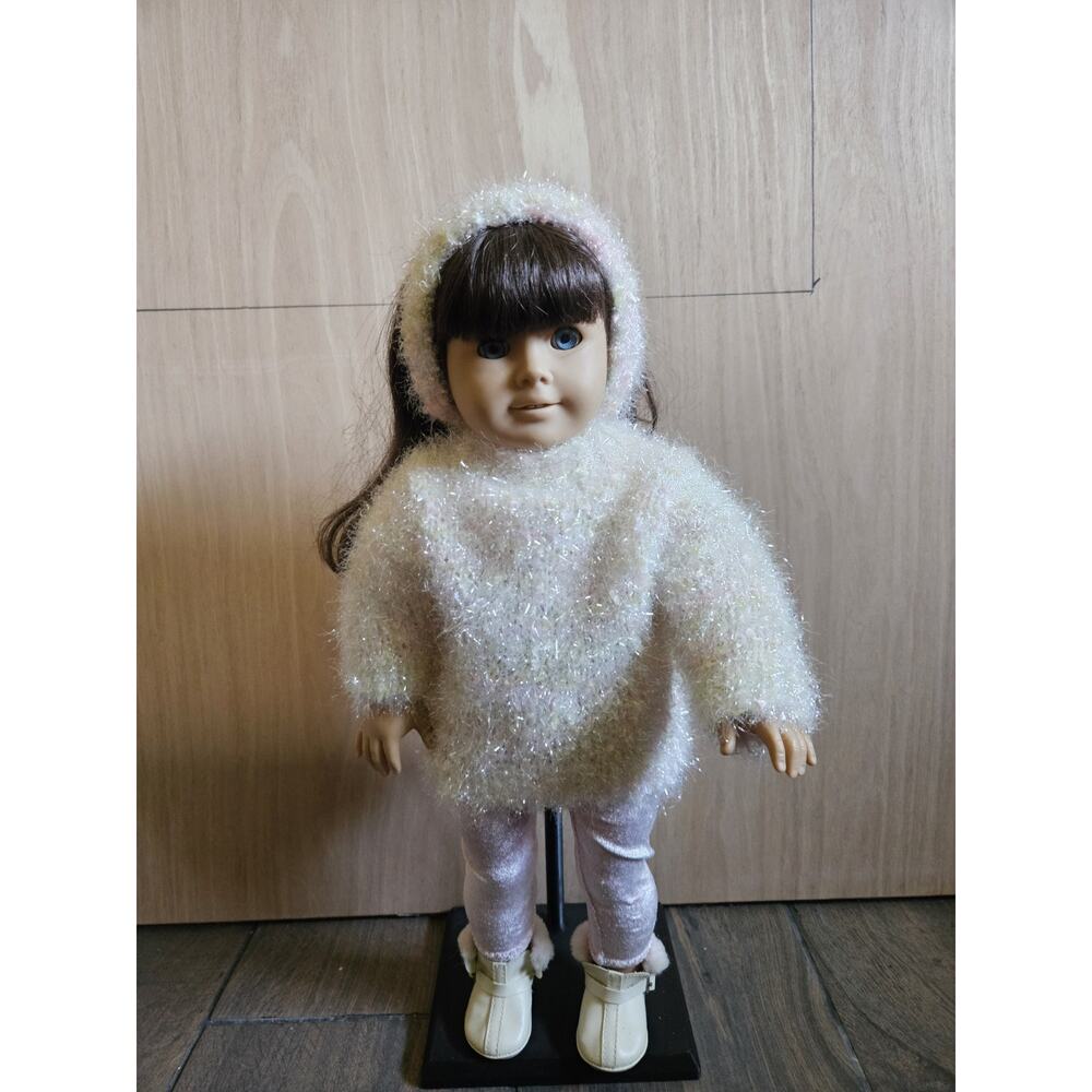 American Girl GoT #14 Snowball Sweater & Leggings Outfit Blue Eyes Pleasant Co